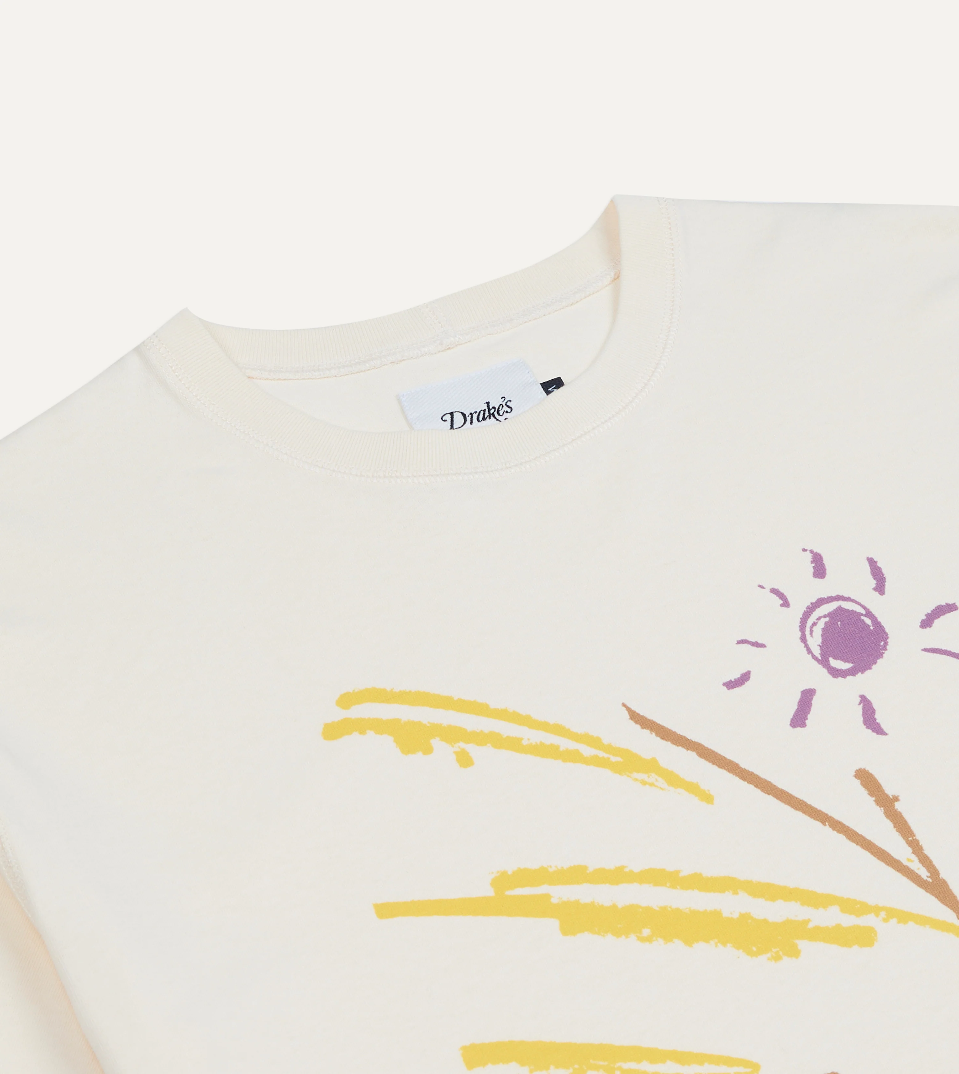 Antique White 'Sun Sail' Print Short-Sleeve Hiking T-Shirt - Image 3