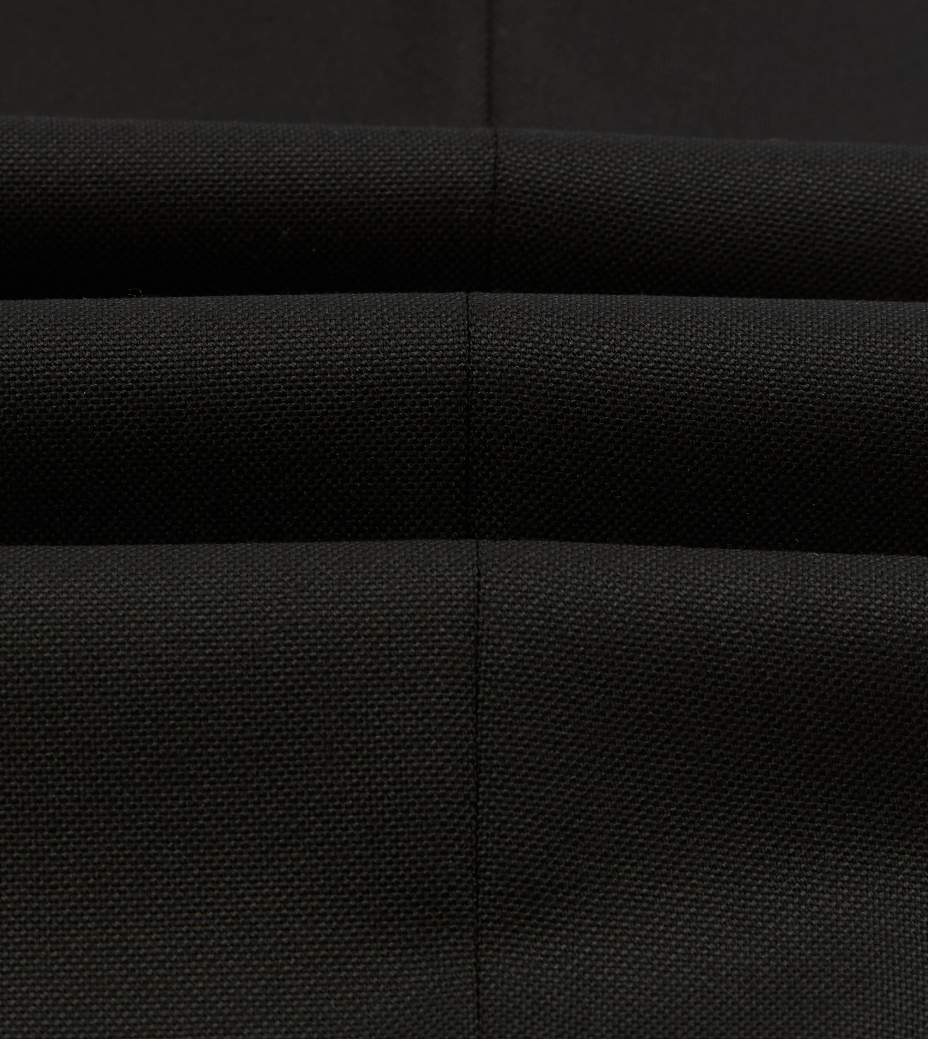 Black Fresco® Wool Single-Pleat Trouser - Image 2