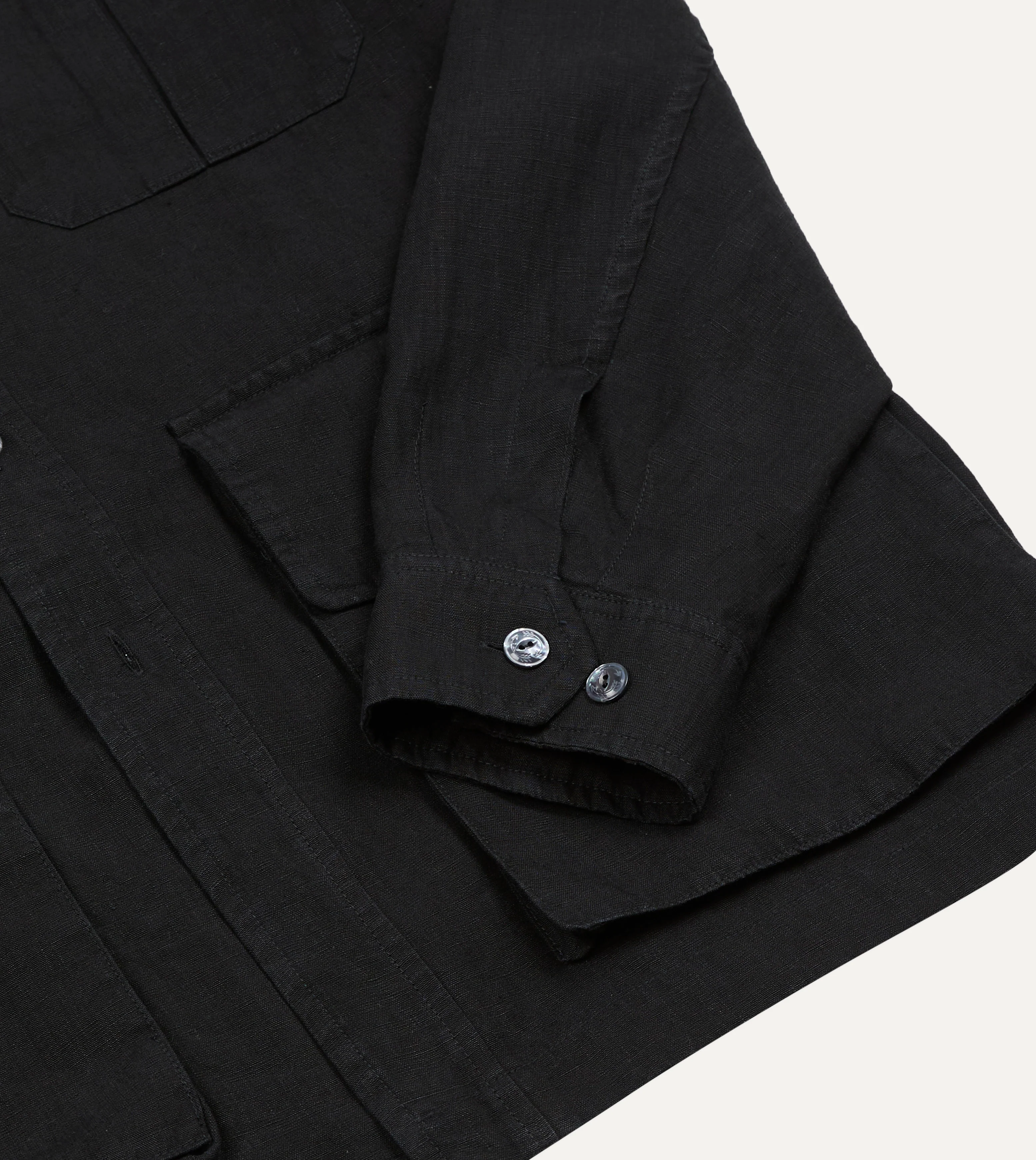 Black Linen Games Tunic - Image 5