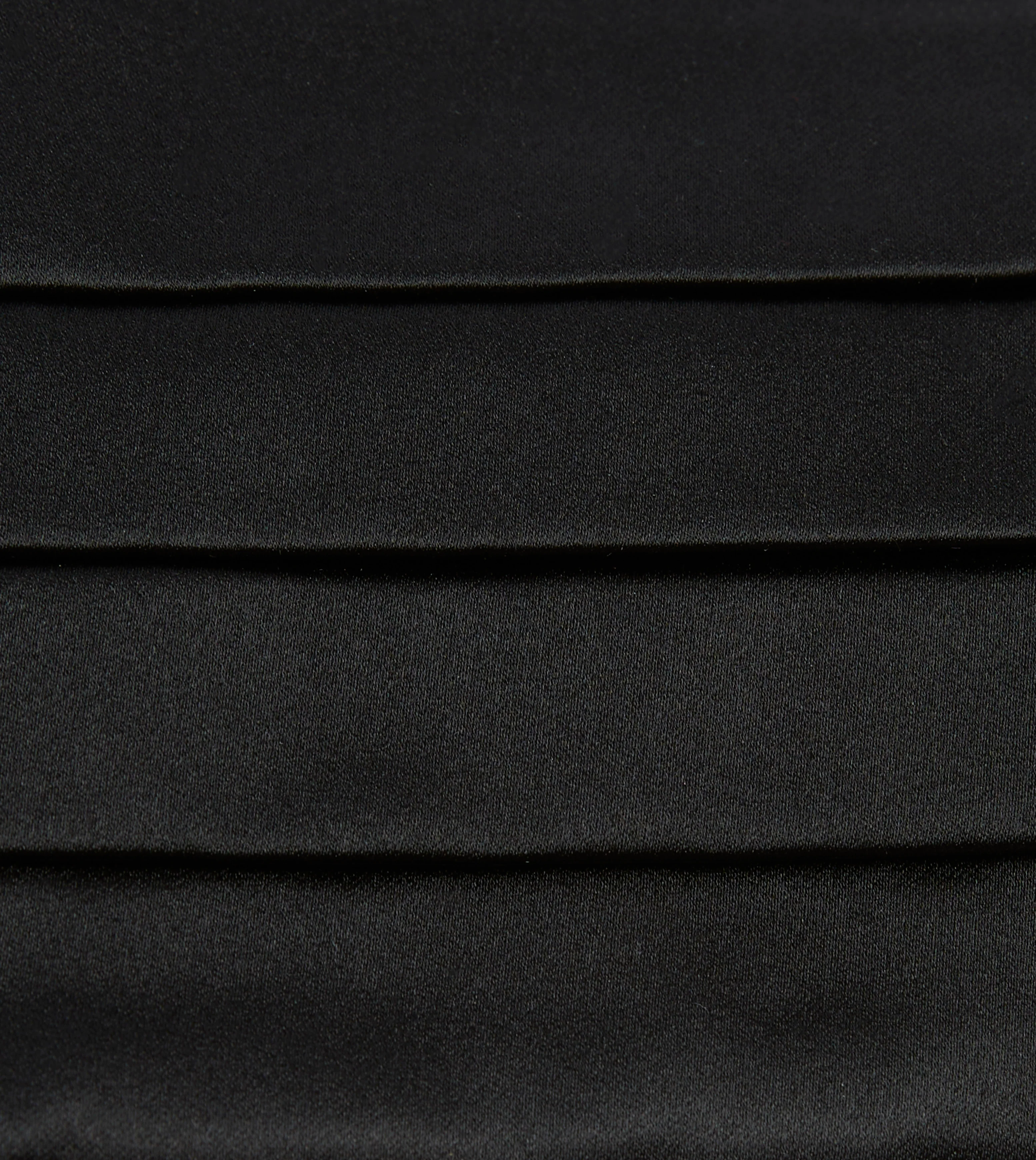 Black Silk Satin Cummerbund - Image 2