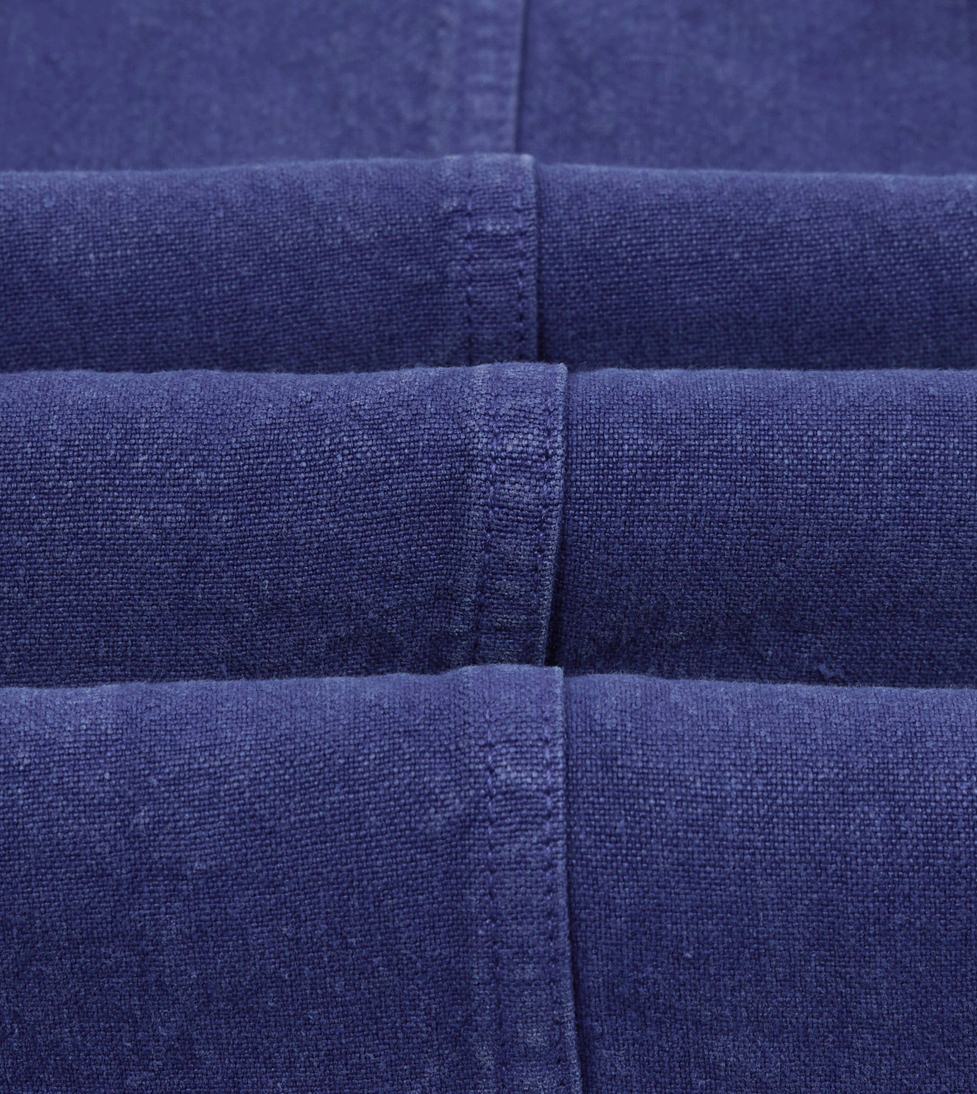 Blue Linen Five-Pocket Chore Jacket - Image 3