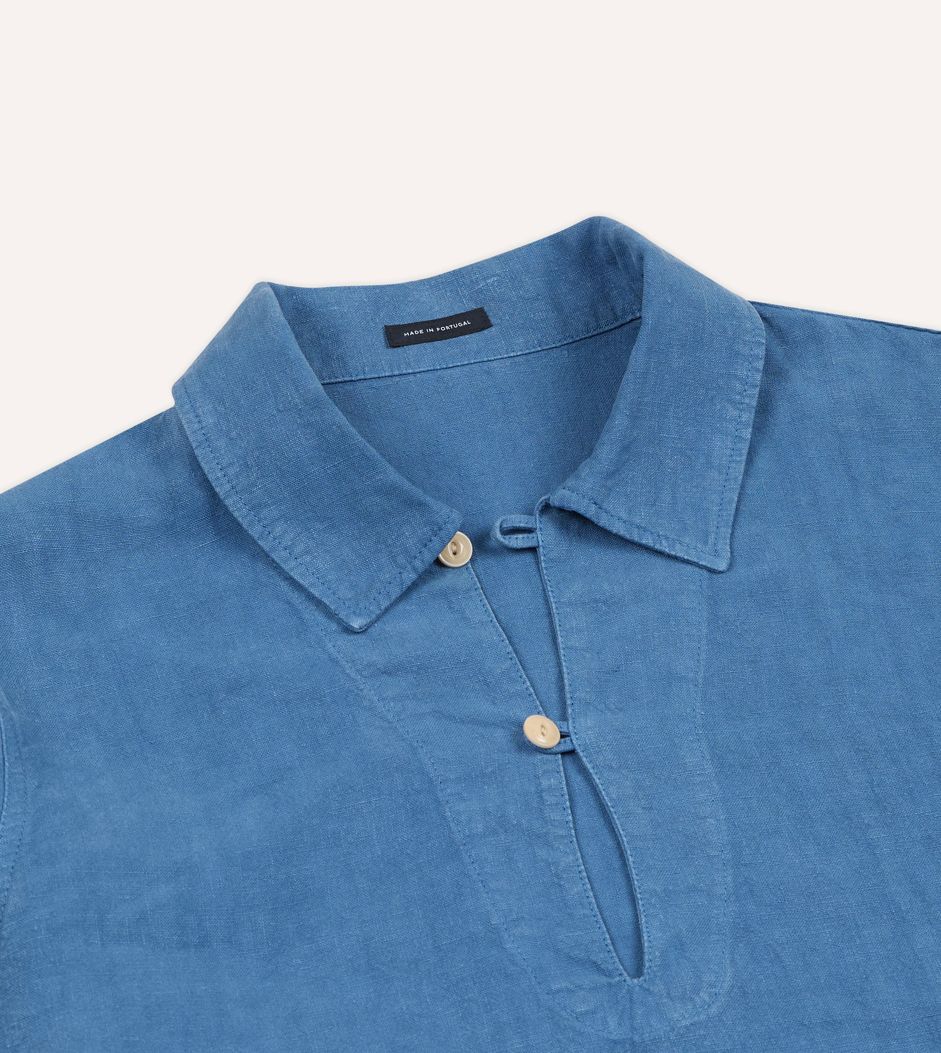 Blue Linen Smock - Image 4