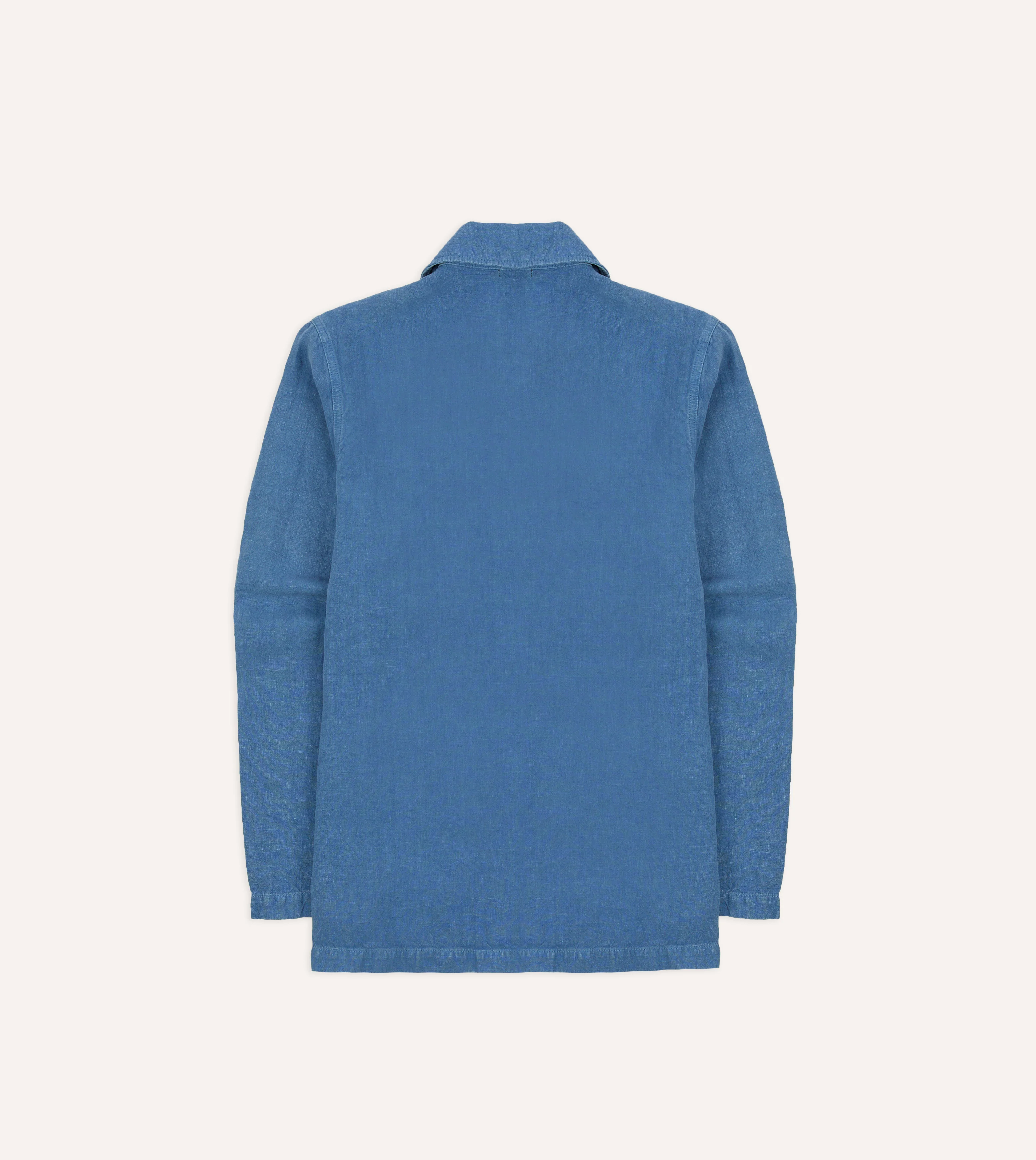 Blue Linen Smock - Image 7