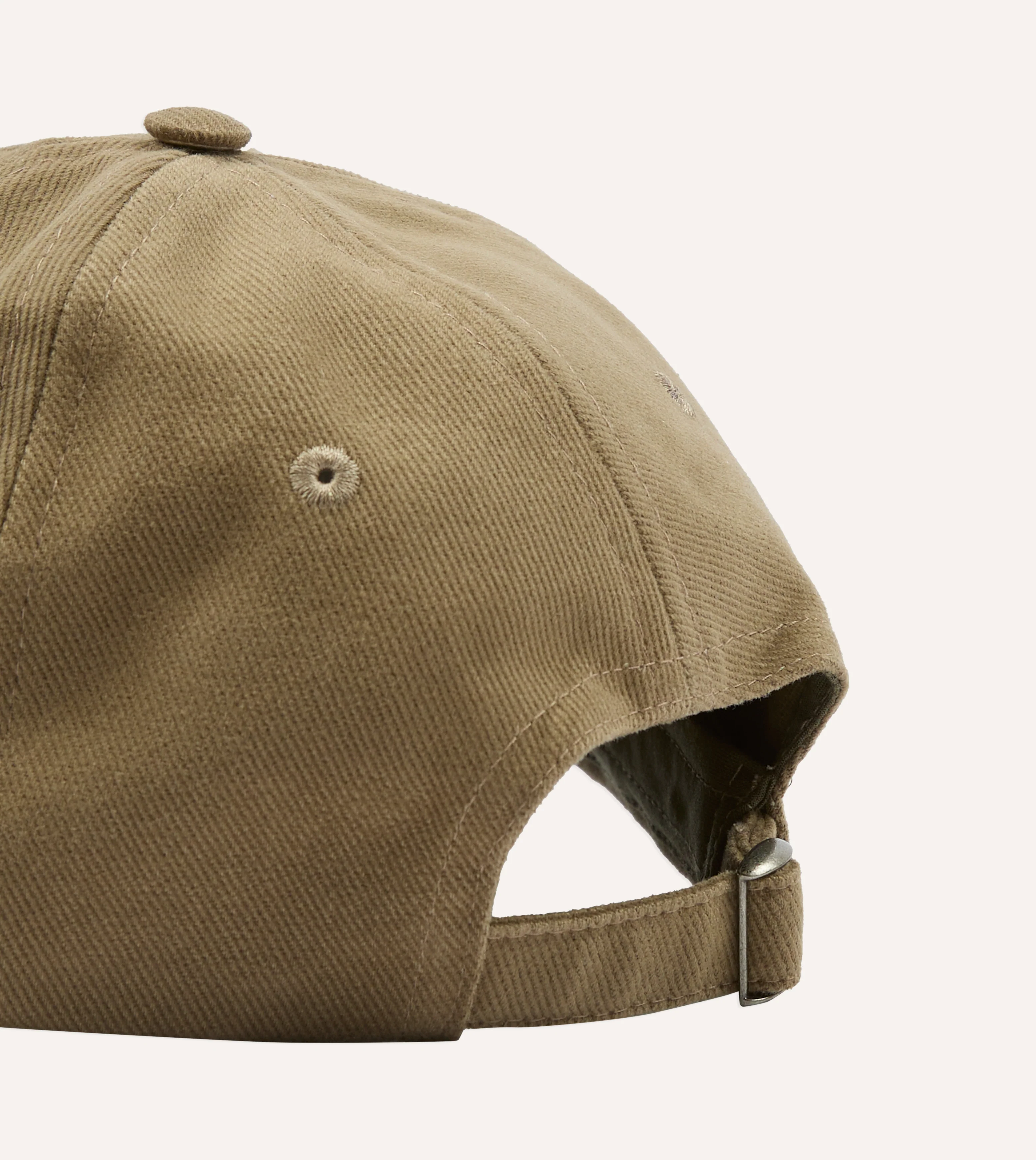 Brown 'Onion Seller' Cotton Twill Baseball Cap - Image 2