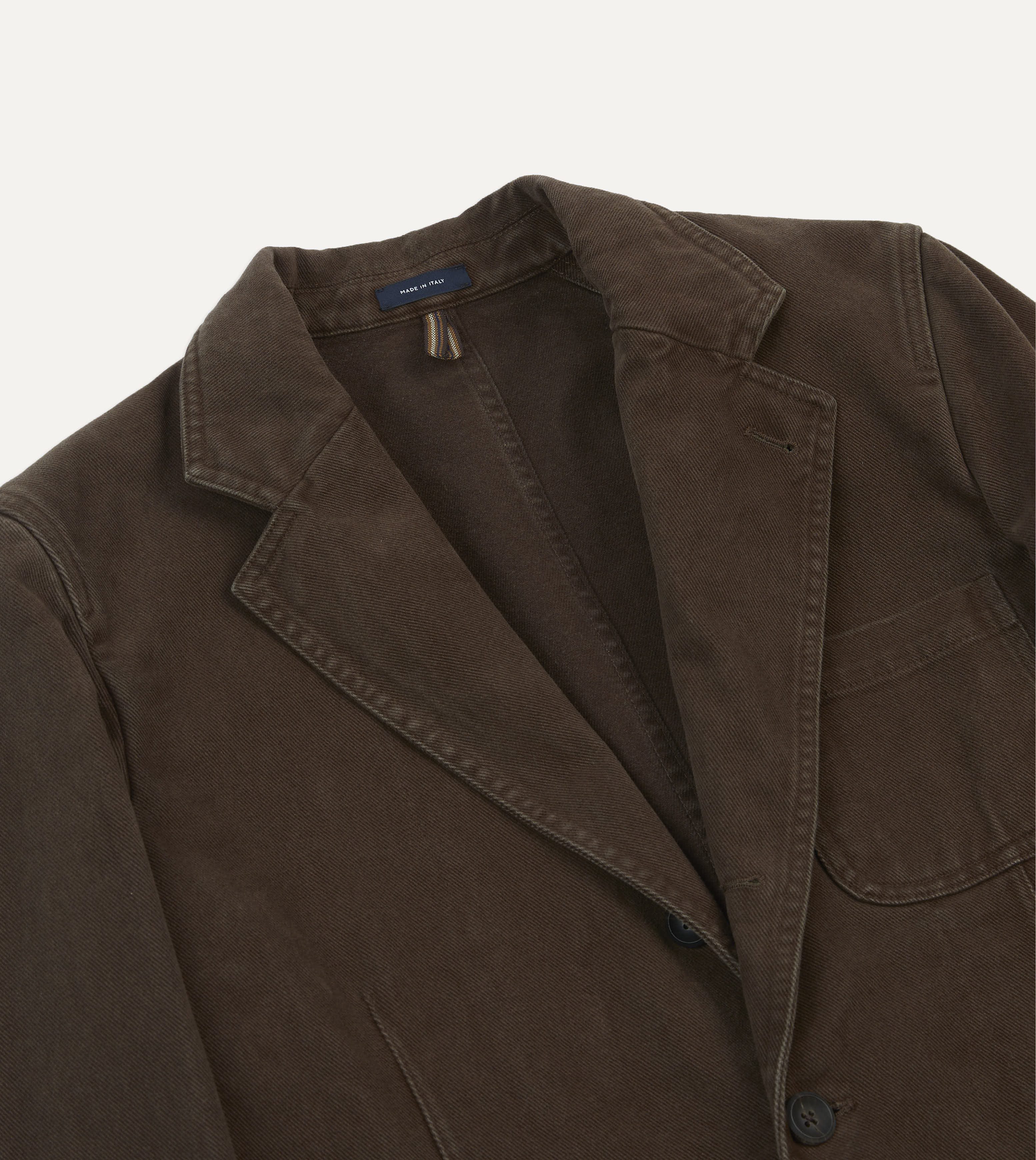 Cocoa Heavy Cotton Twill Games Blazer Mk. I - Image 3