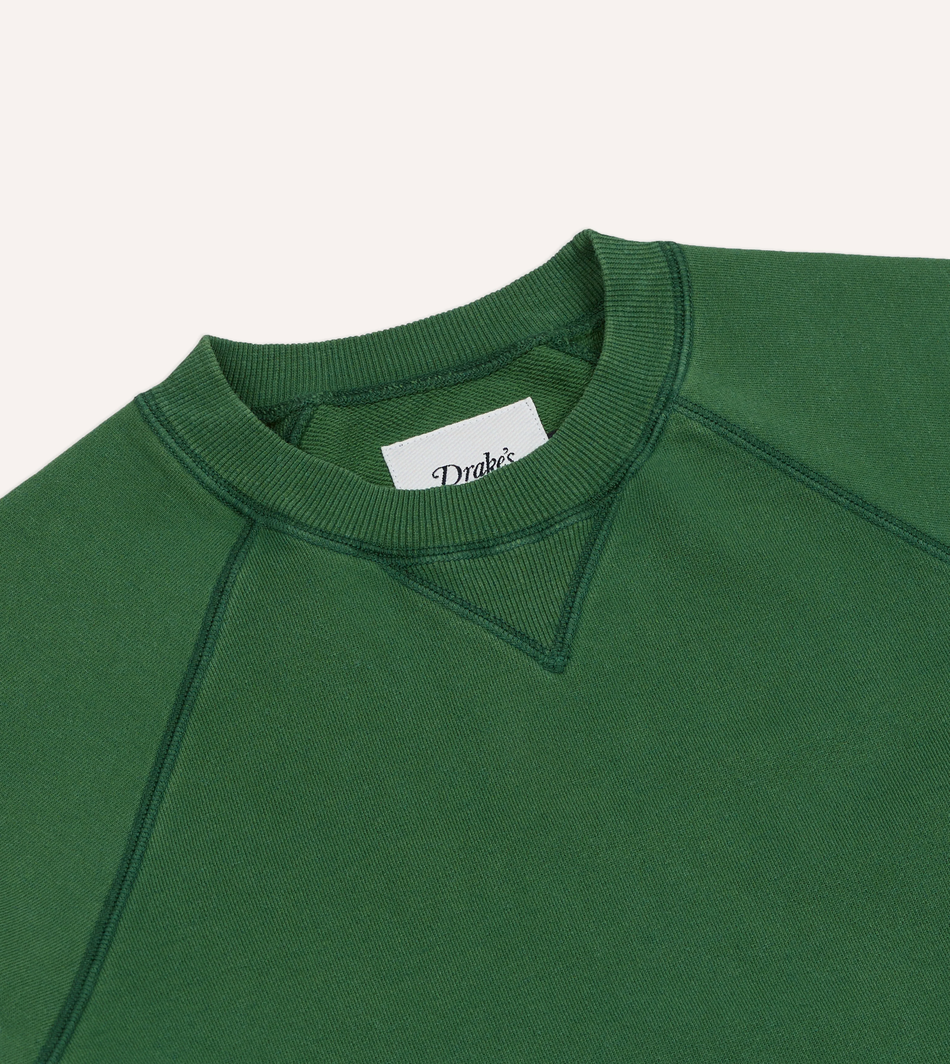 Green Cotton-Hemp Raglan Sweatshirt - Image 3