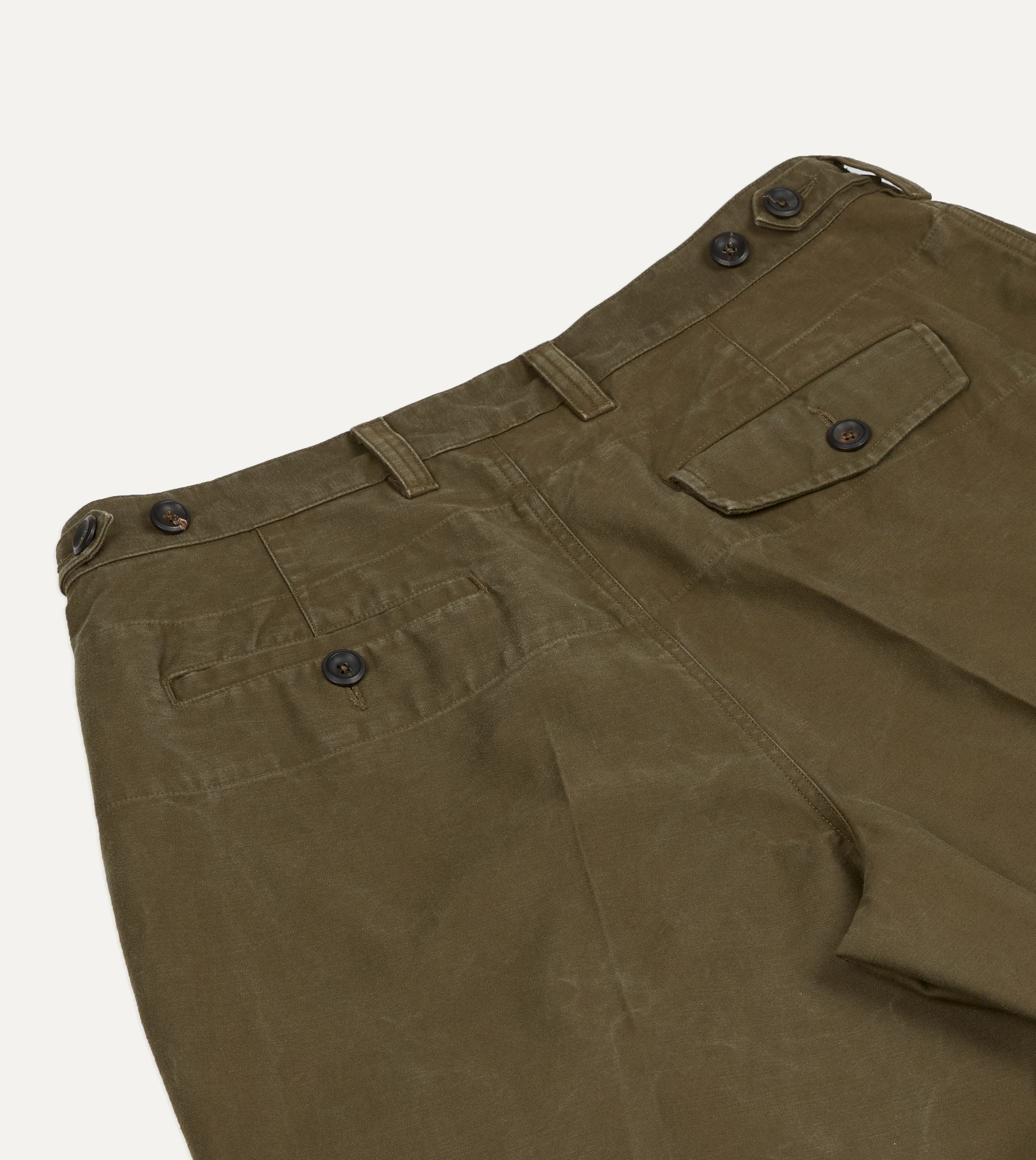 Green Cotton Travel Games Trouser - Image 5