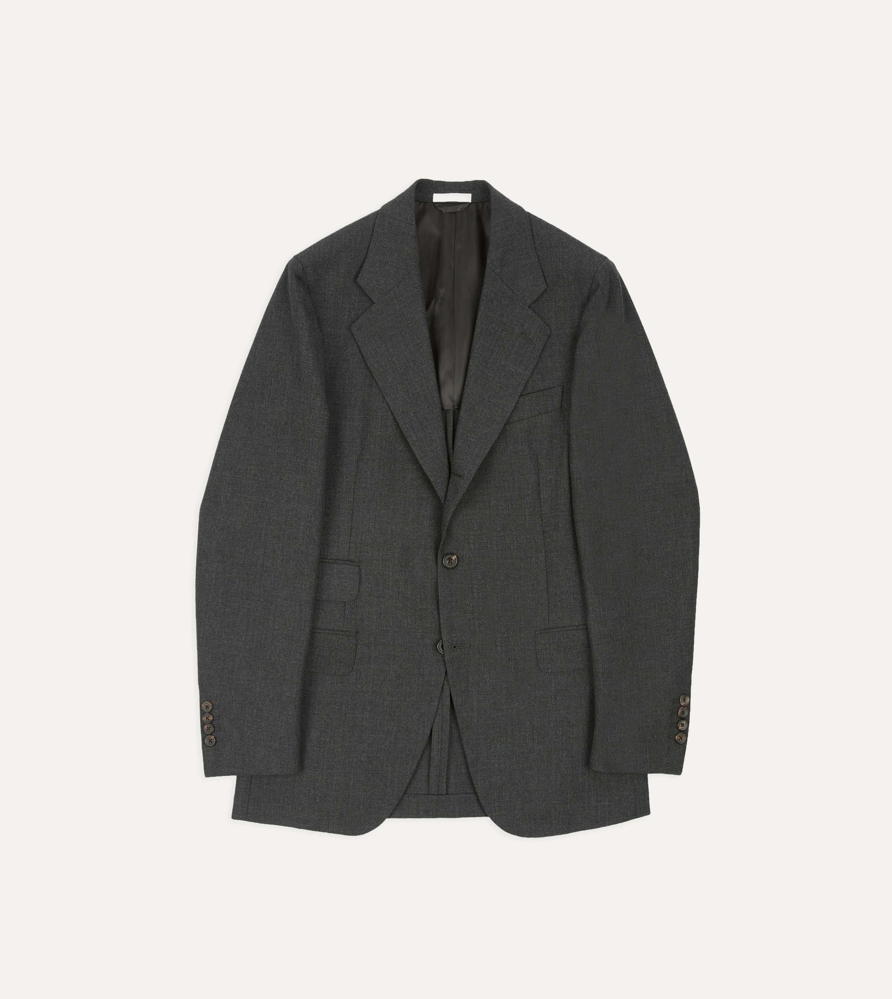 Grey Fresco® Wool Tailored Jacket