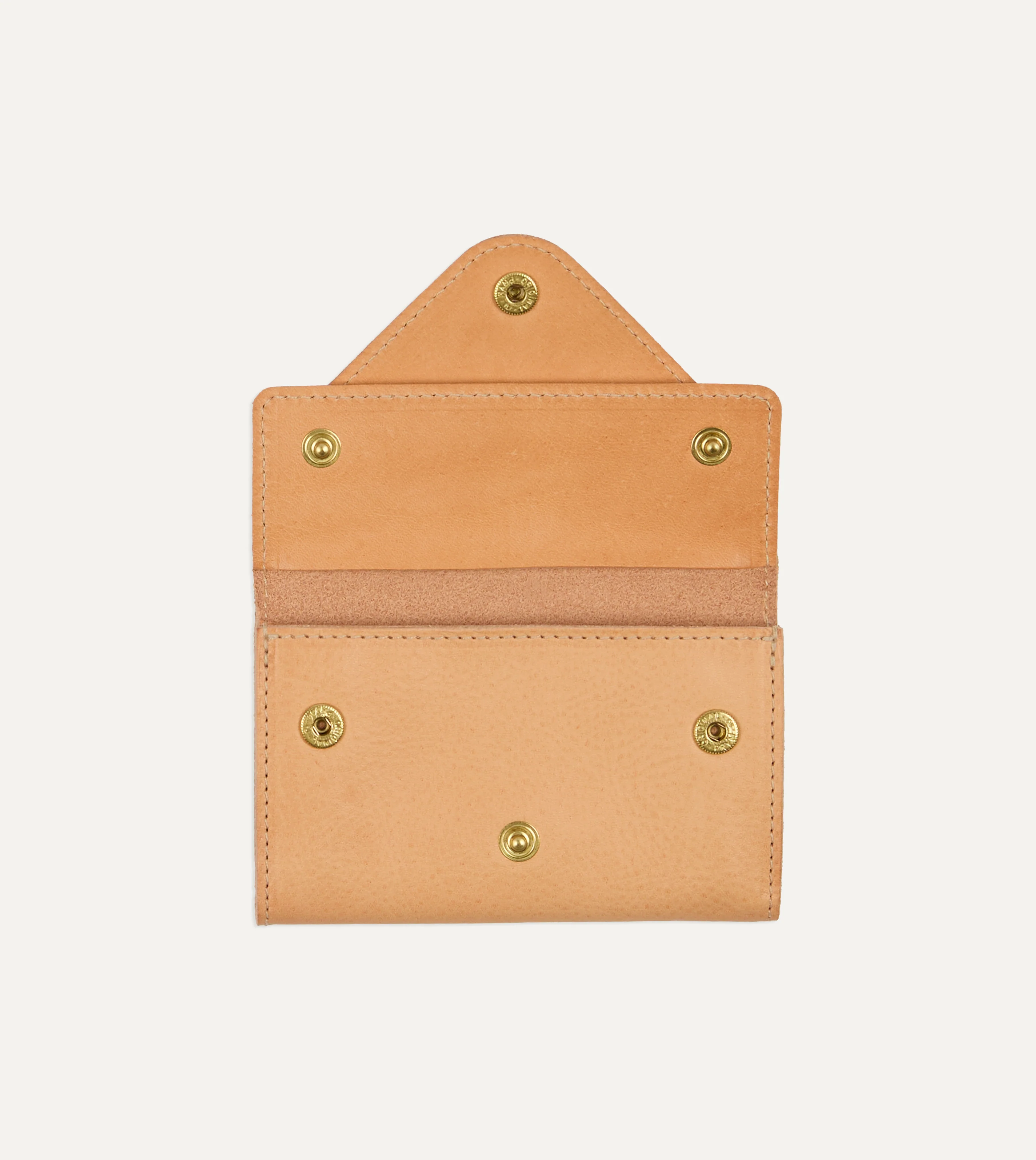 Il Bisonte Leather Double Fold Card Case - Image 3