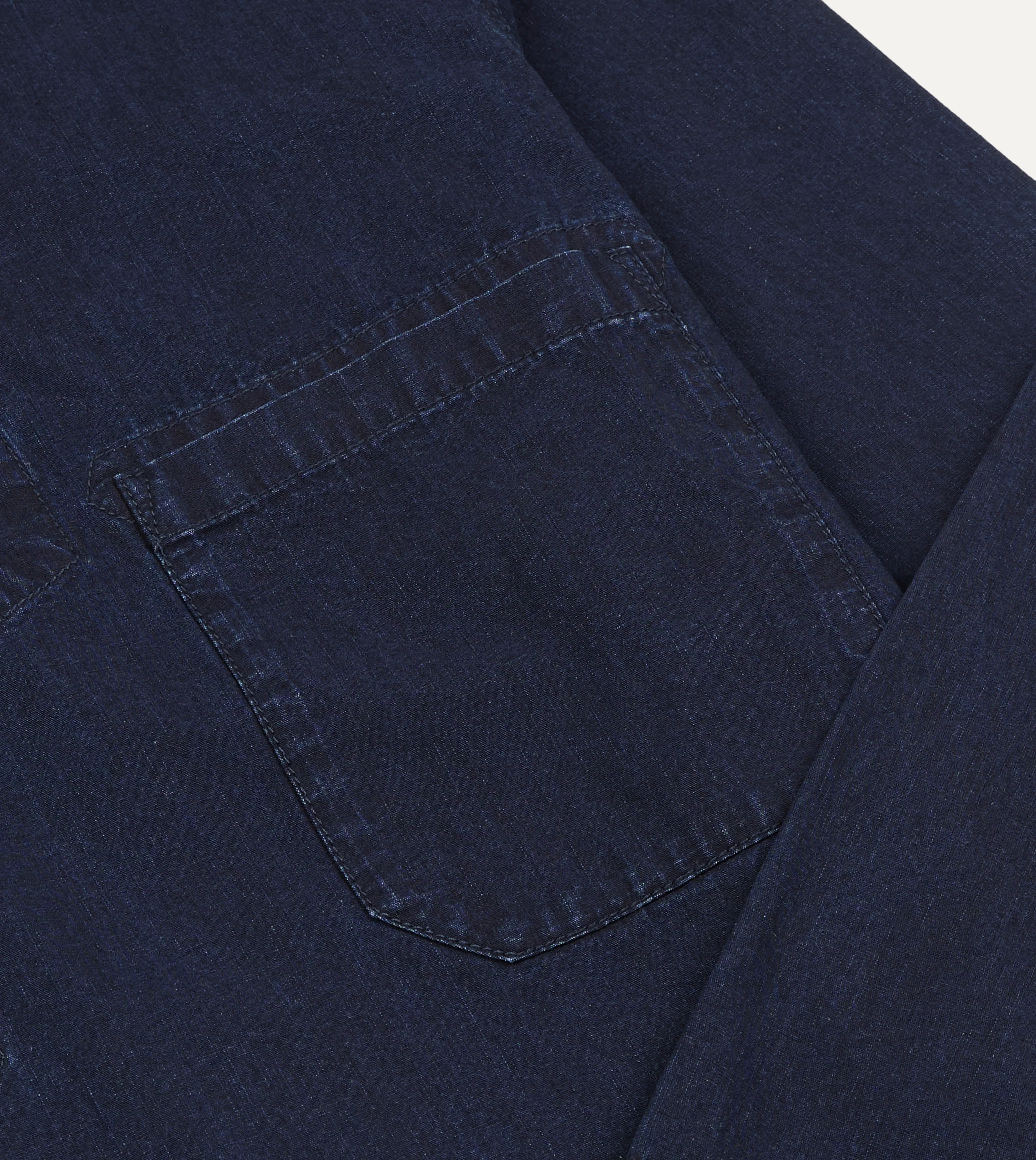 Indigo Cotton Smock - Image 4