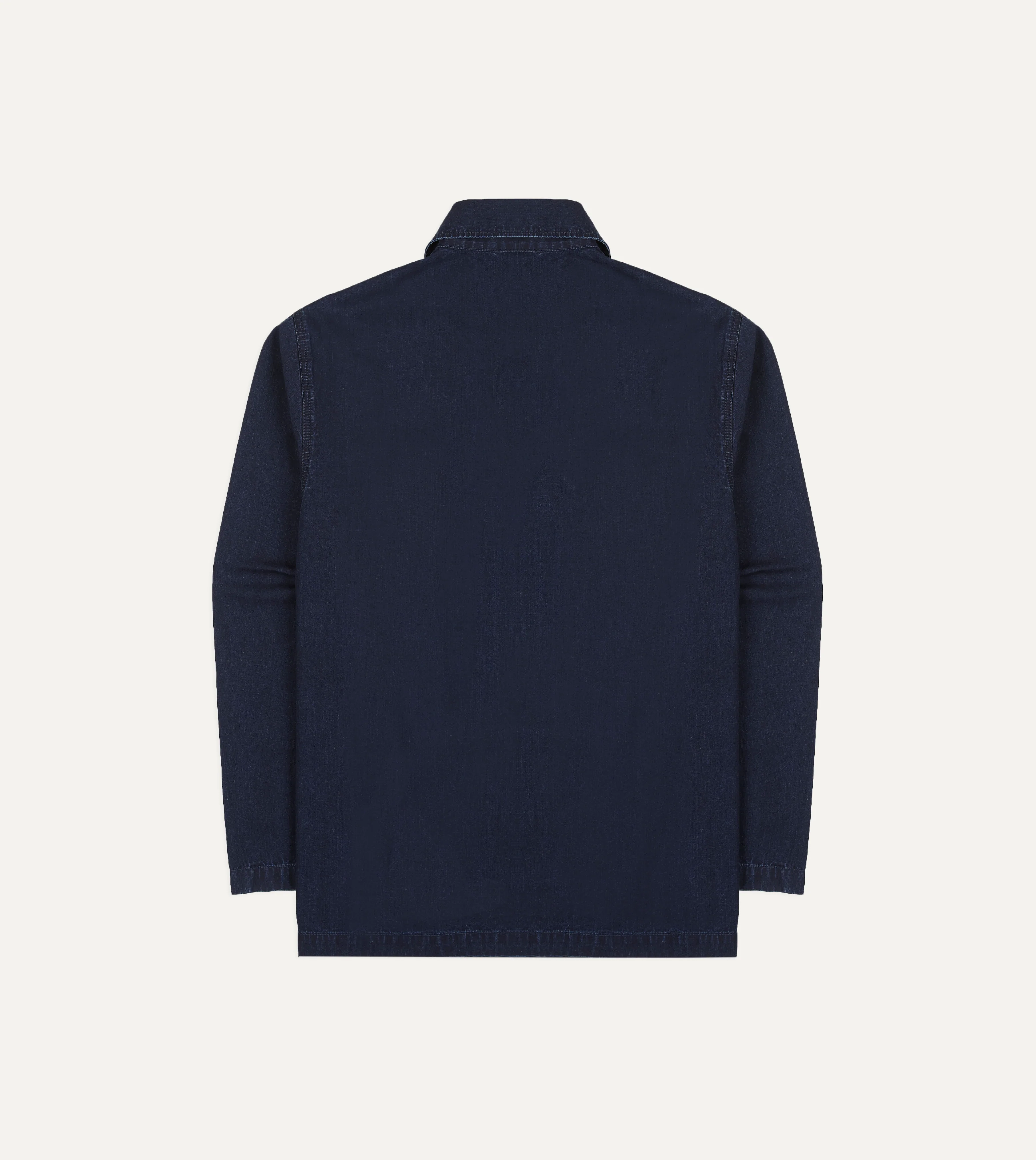 Indigo Cotton Smock - Image 6