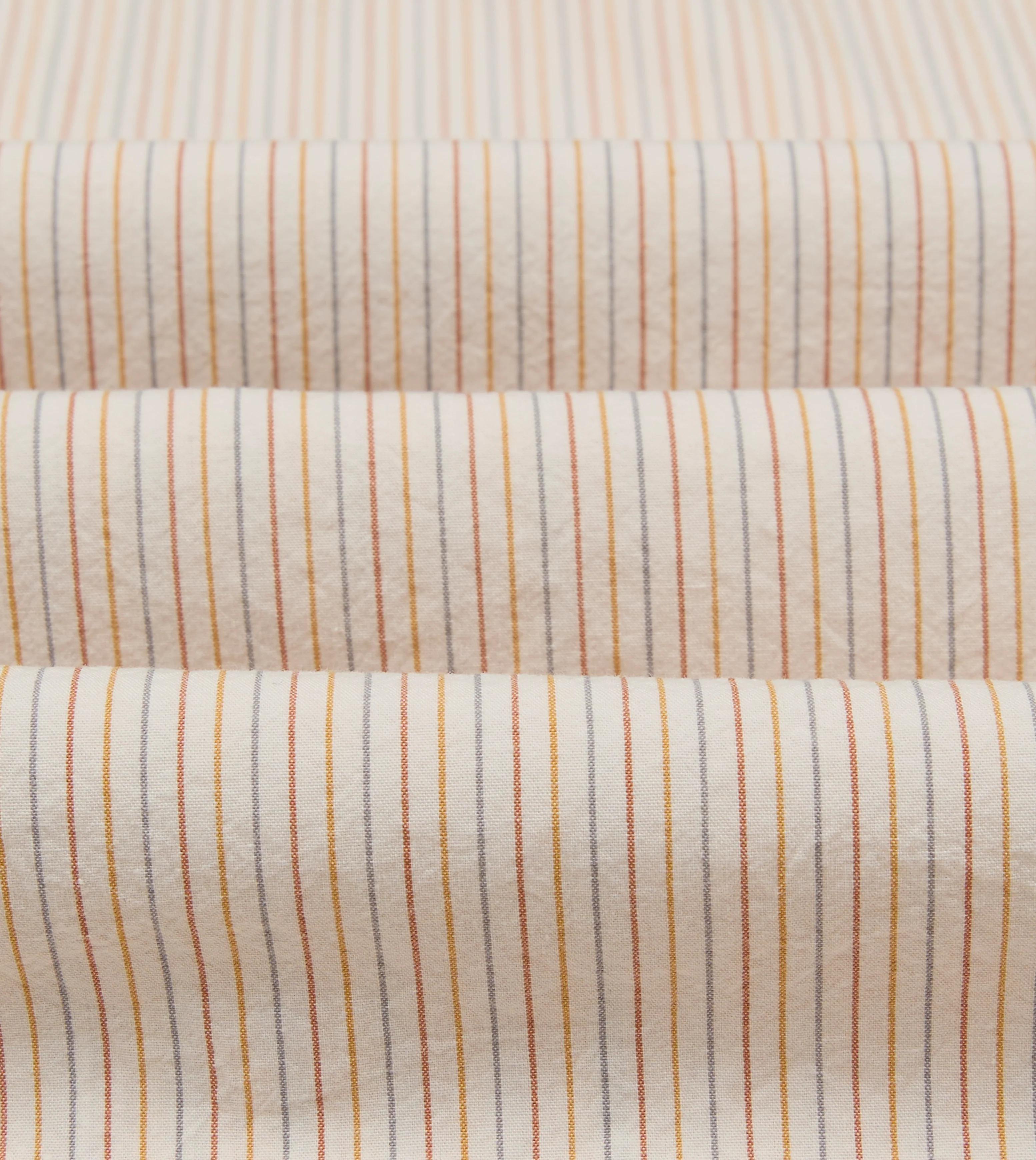 Mayumi Y. for Drake’s Stripe Cotton Camp Collar Short Sleeve Shirt - Image 3