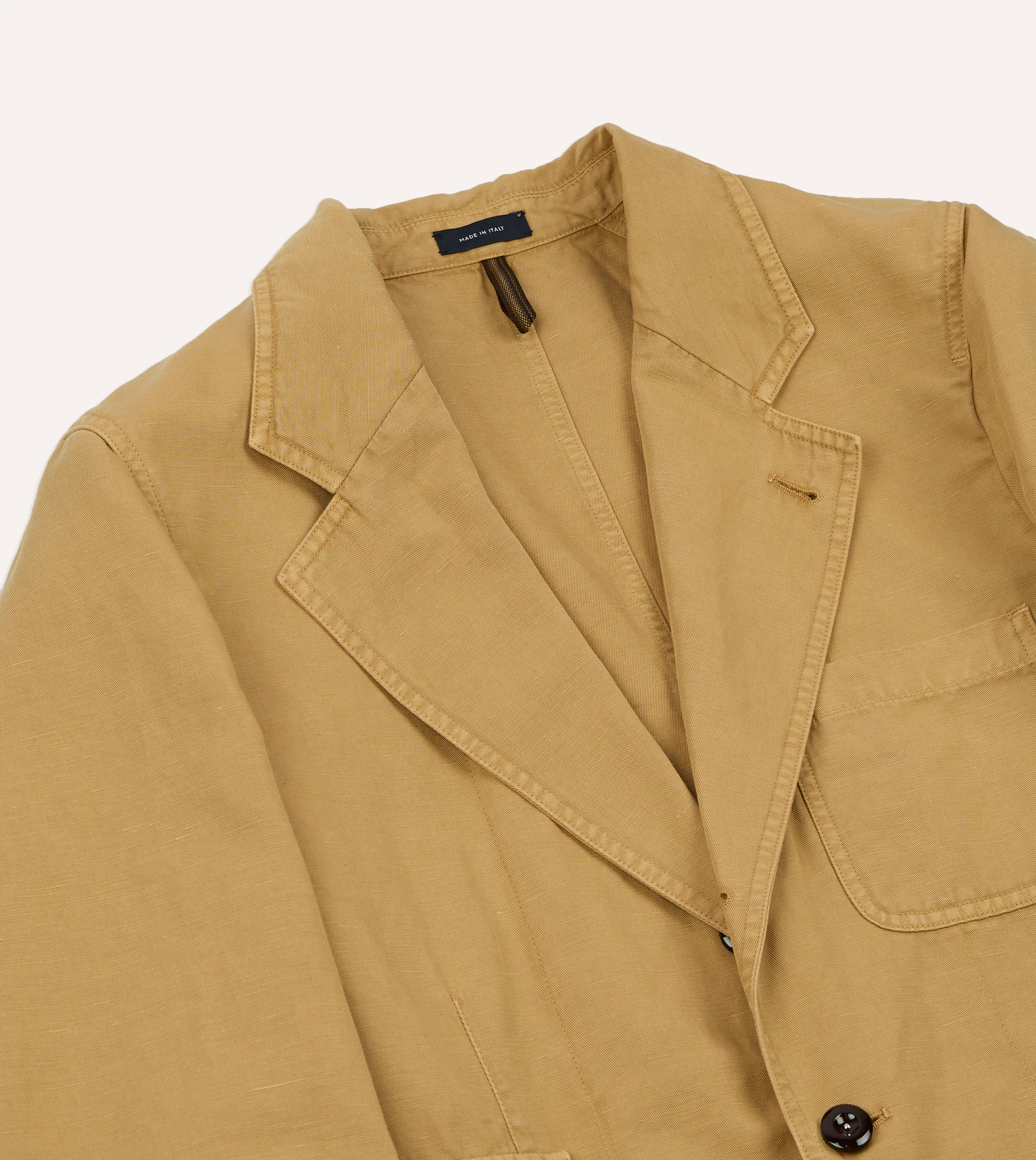 Sand Cotton-Linen Games Blazer Mk. IV - Image 3