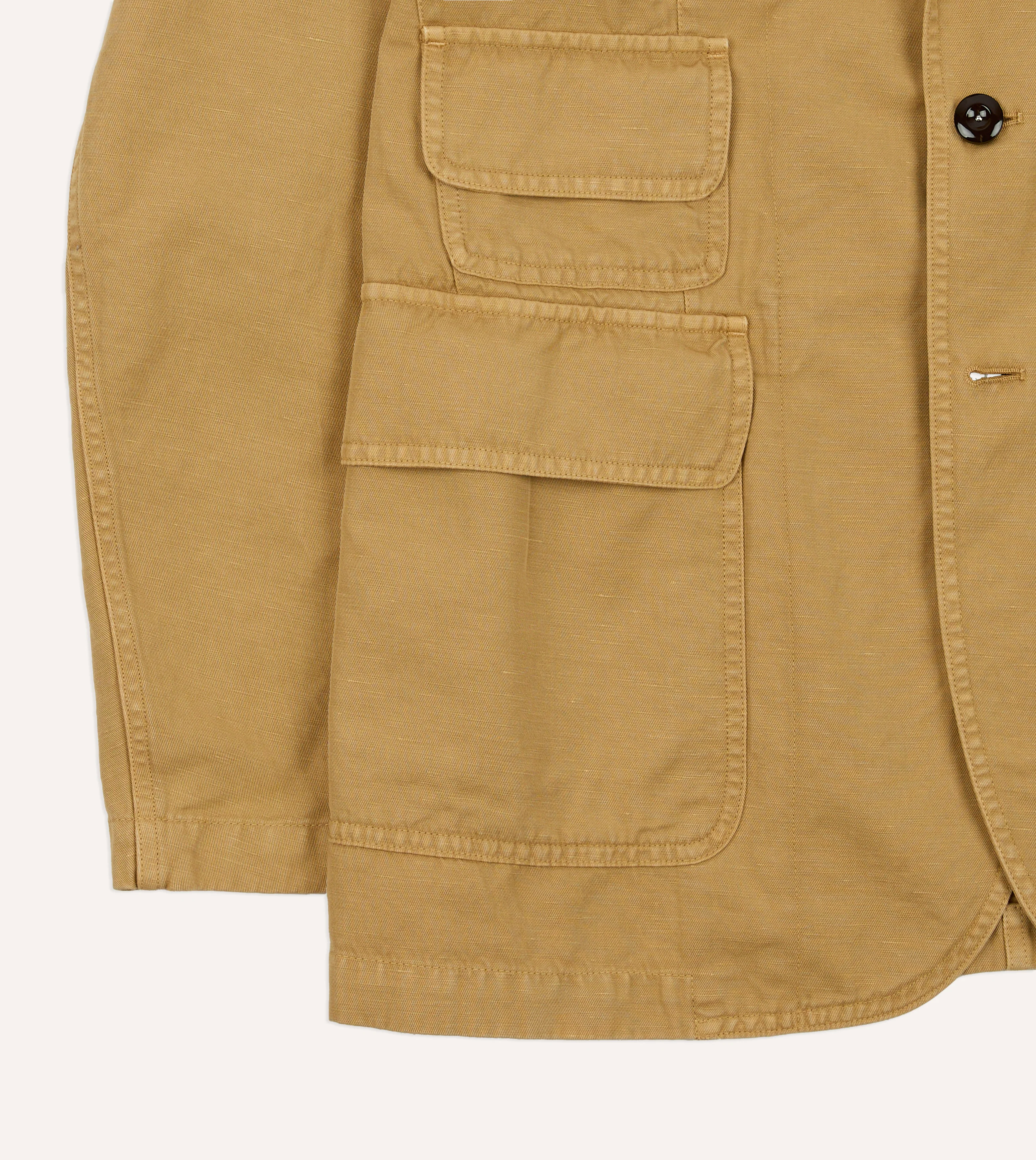 Sand Cotton-Linen Games Blazer Mk. IV - Image 7