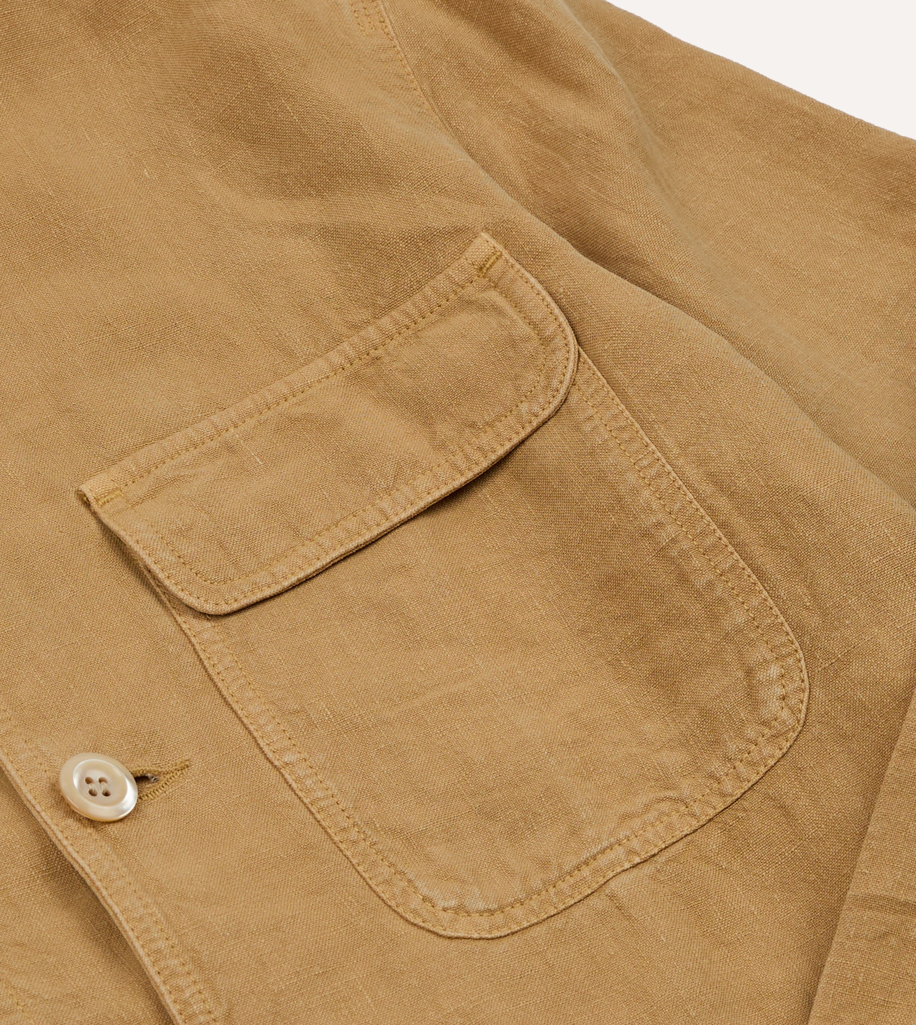 Sand Linen Forestière Jacket - Image 5